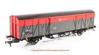 910007 Rapido BR Dia.1/227 Ferry Van RBX - B707178 - Railfreight Red and Grey